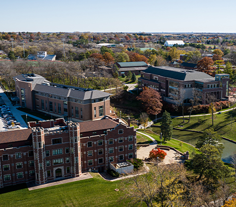Doane University Campus Aerial View