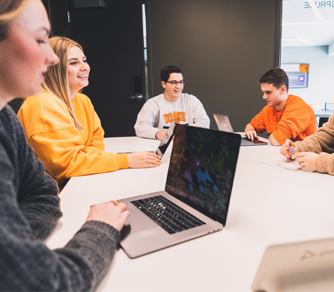 College Students Group Discussion
