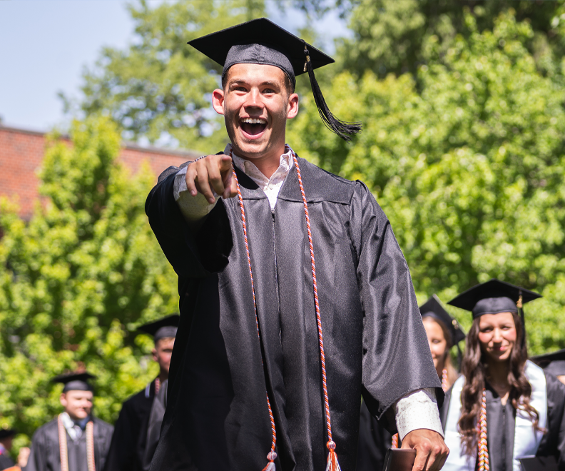 College Graduation Ceremony