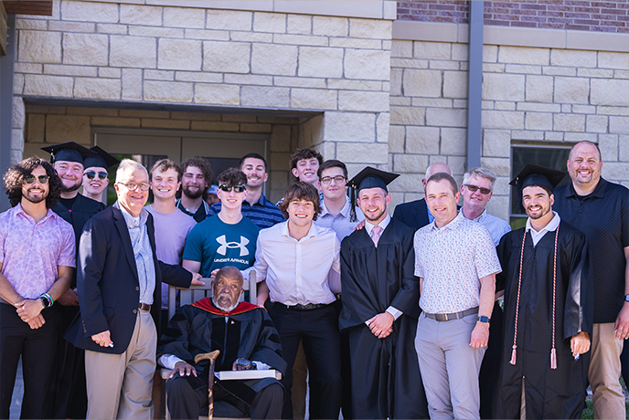 Doane University Graduation Group Photo
