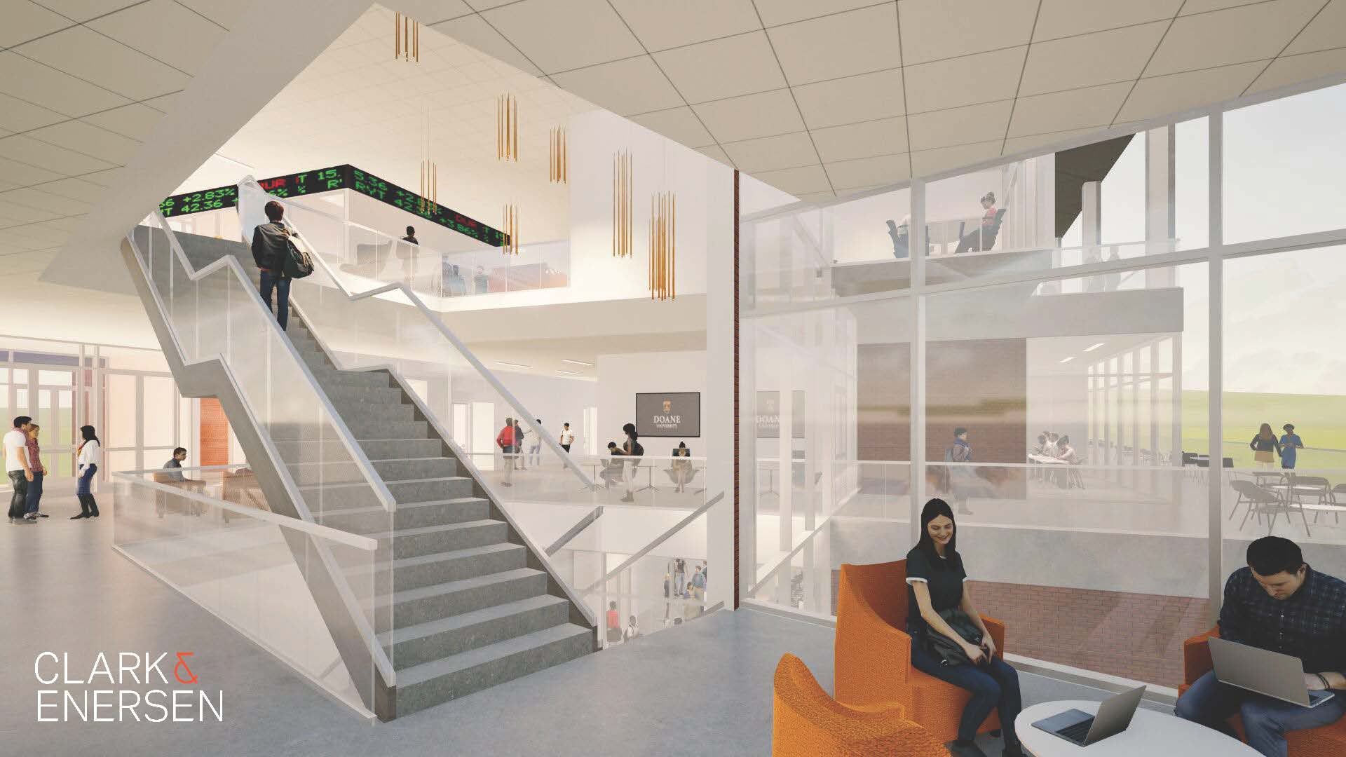 New Academic Building Business Ticker